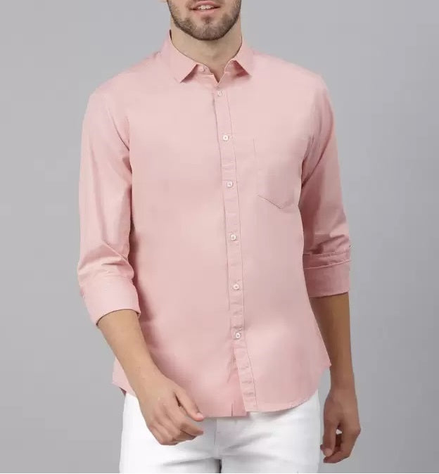 Cotton Shirt for Man ( Peech )