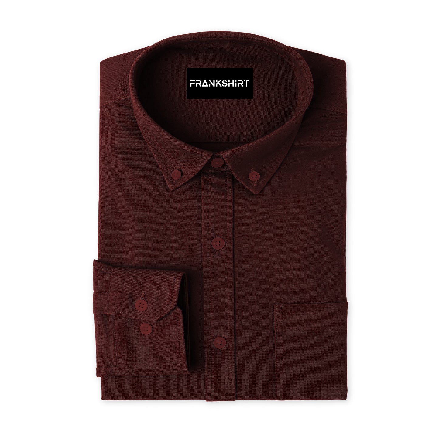 Wine Northface Shirt for Man