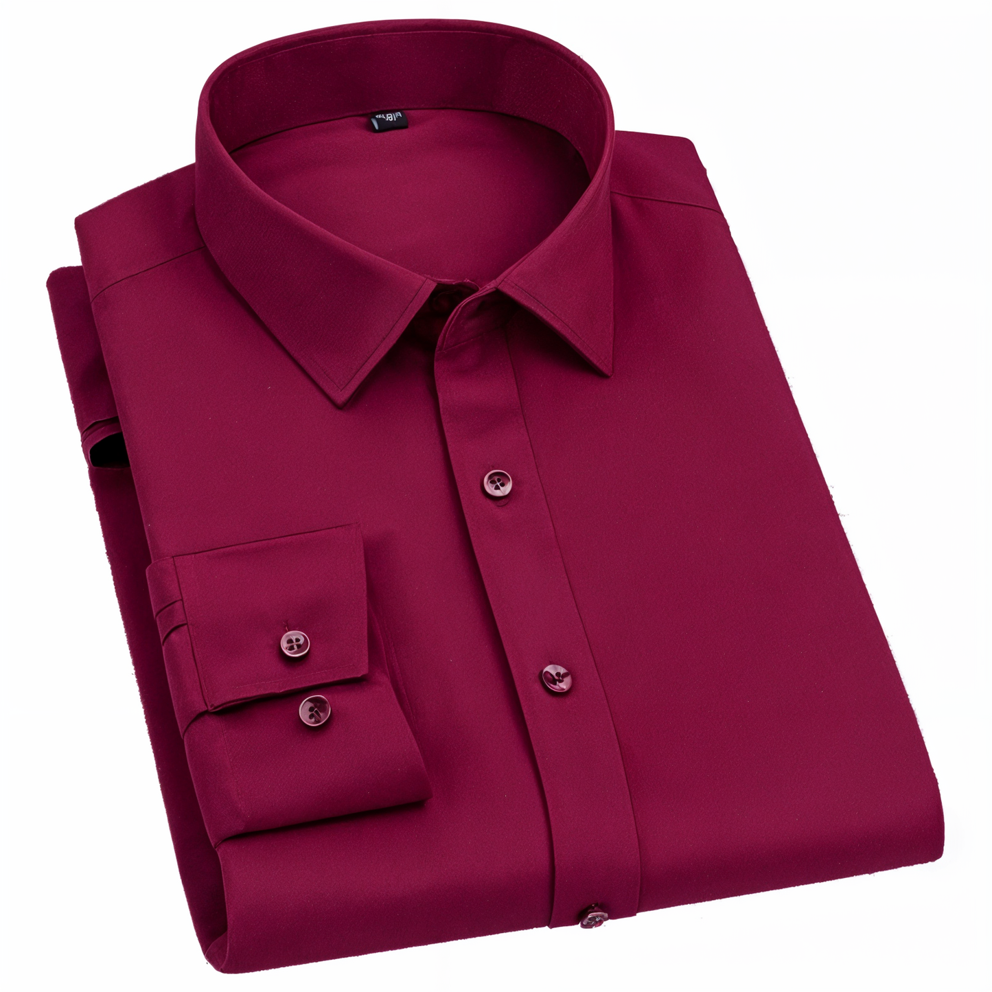 Frankshop Classic Cotton Blend Maroon Colour Shirt