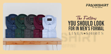 mens formal linen shirts