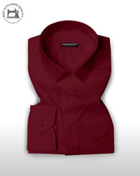 Pack of 2 Premium Cotton Shirt for Man (Light Pink Check and Maroon)