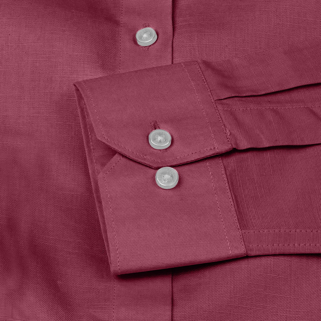 Maroon Solid Linen Shirt for Man