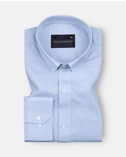 New Linen Shirt for Man (Sky Blue)