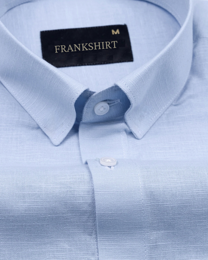 New Linen Shirt for Man (Sky Blue)