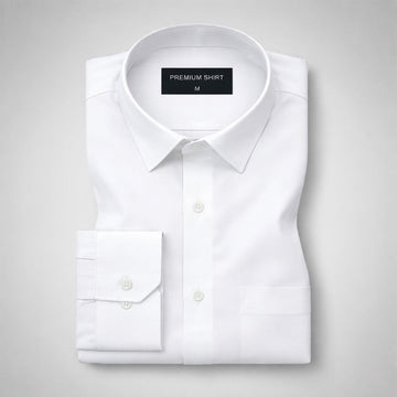 Paper Cotton White Shirt for Men