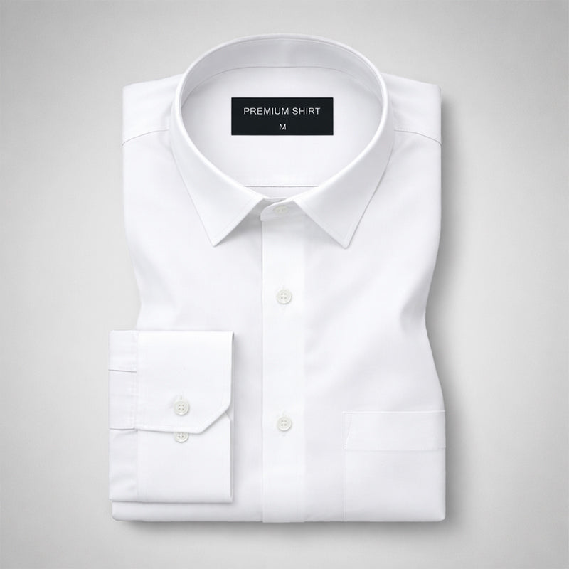 Paper Cotton White Shirt for Men