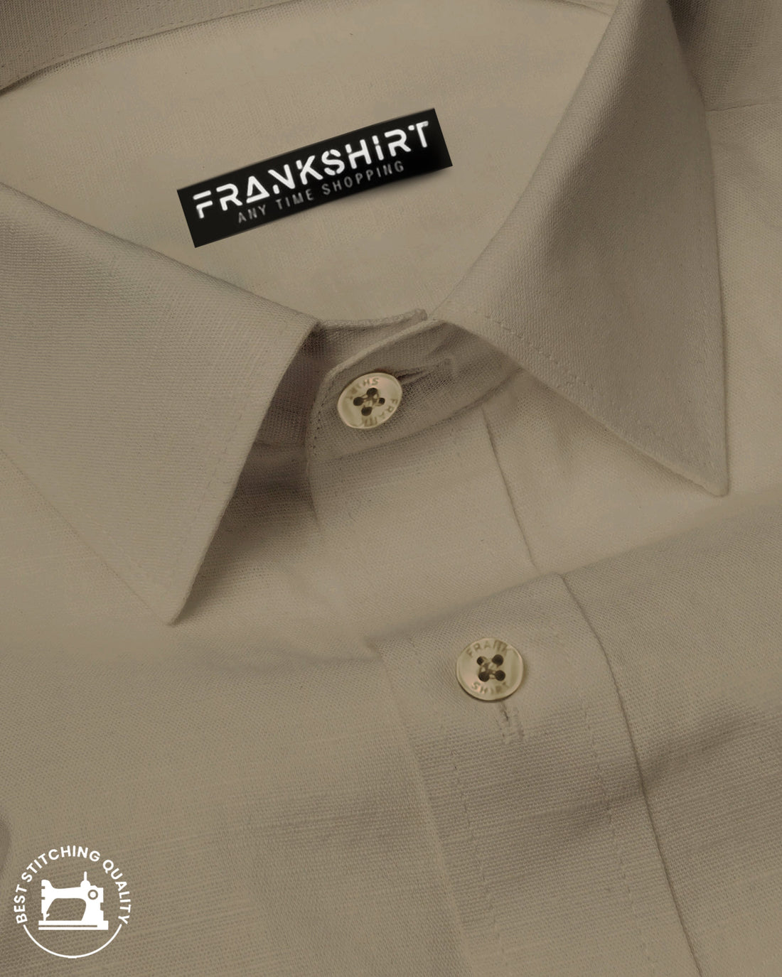 Premium Beige I Formal Shirt I Regular Fit I Cotton Shirt