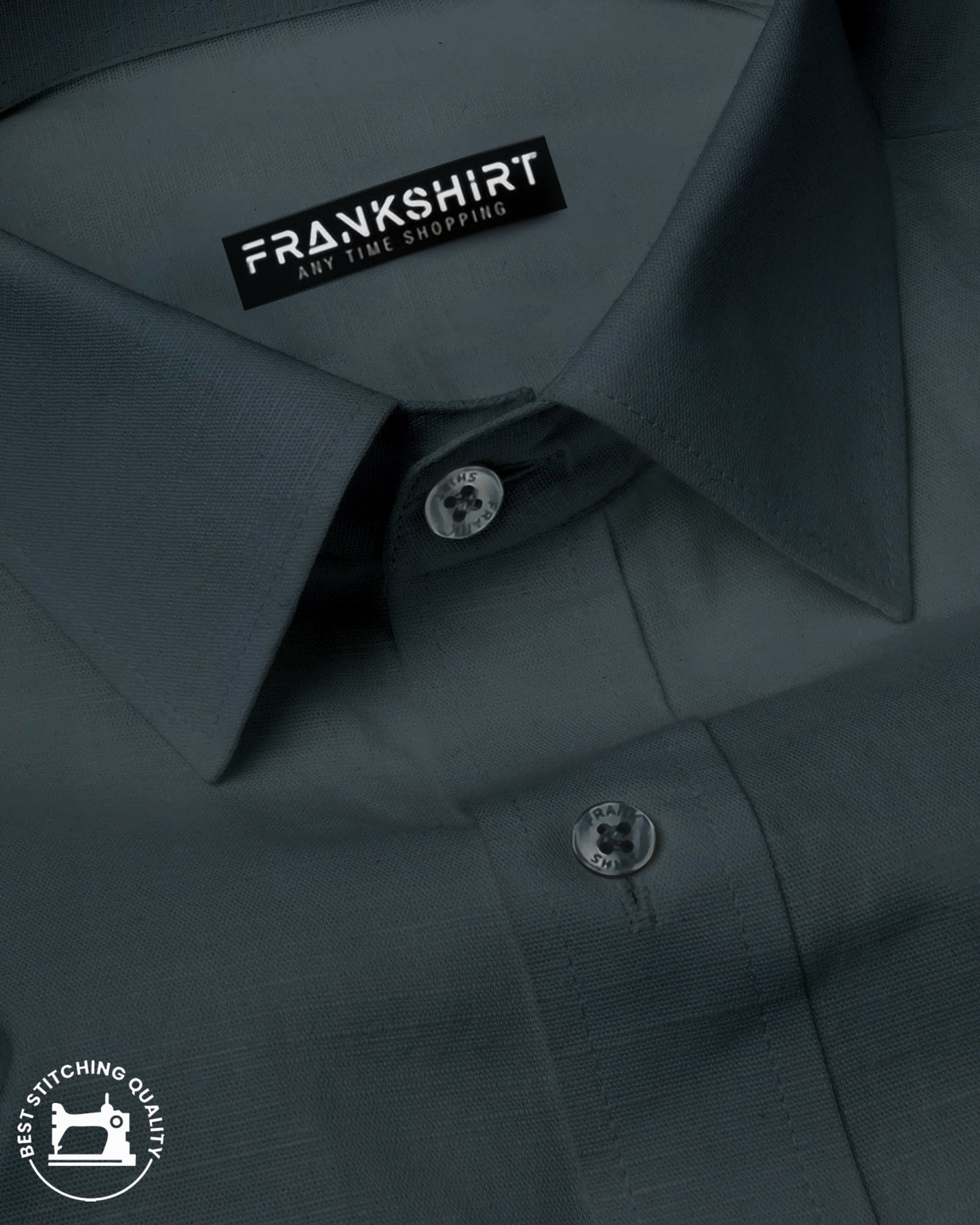 Premium Dark Grey I Formal Shirt I Regular Fit I Cotton Shirt