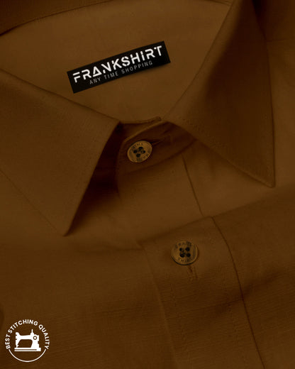 Premium Mehandi I Formal Shirt I Regular Fit I Cotton Shirt