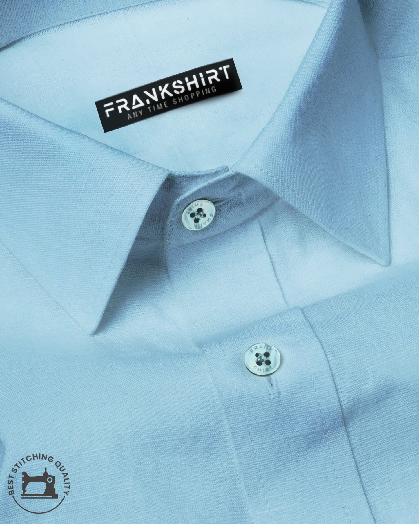 Sky Blue I Formal Shirt I Regular Fit I Cotton Shirt