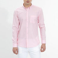 Frankshop Classic Cotton Blend Light Pink Shirt