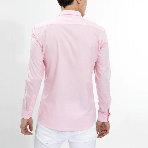 Frankshop Classic Cotton Blend Light Pink Shirt