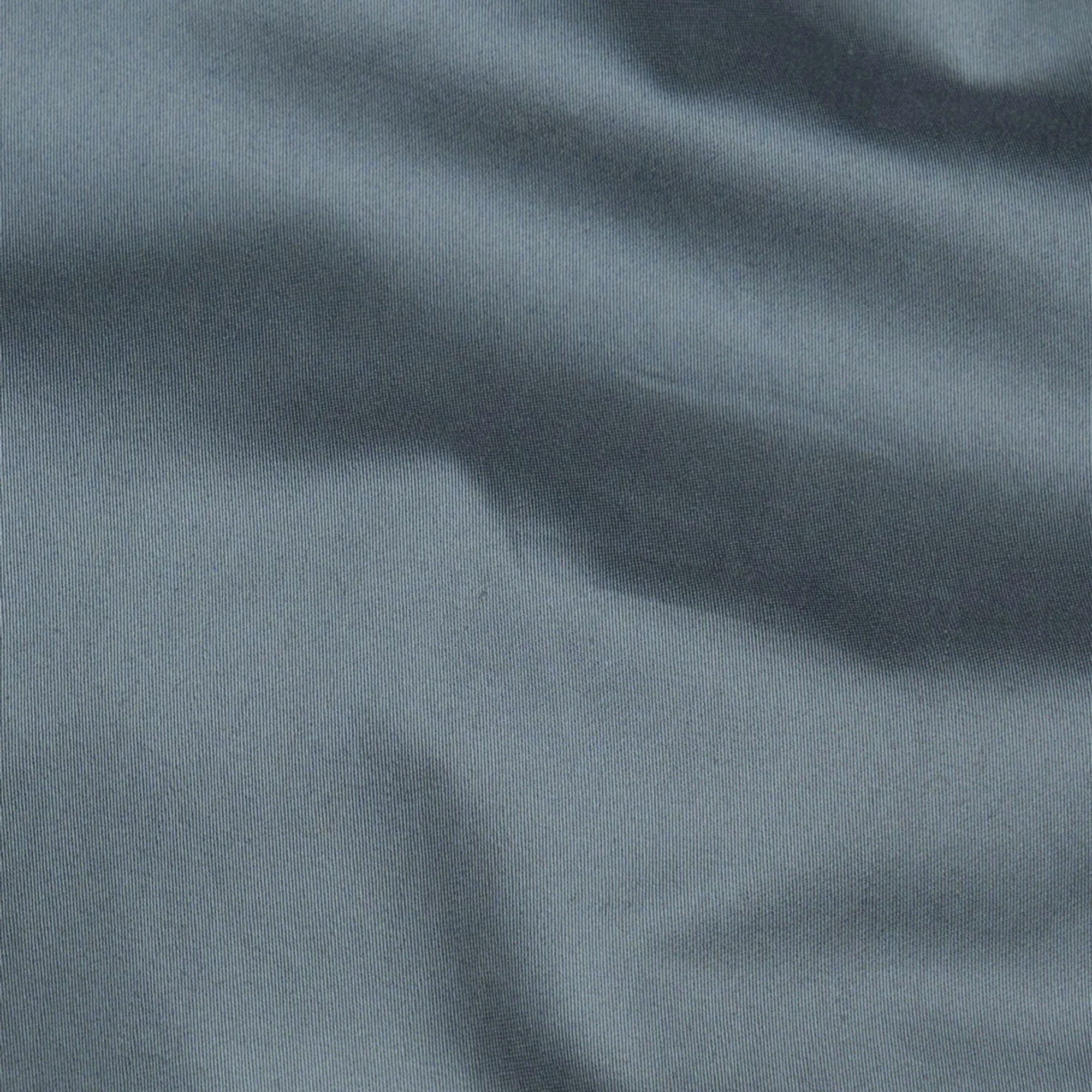 300GSM Premium Satin Shirt Combo for Men (White & Teal)