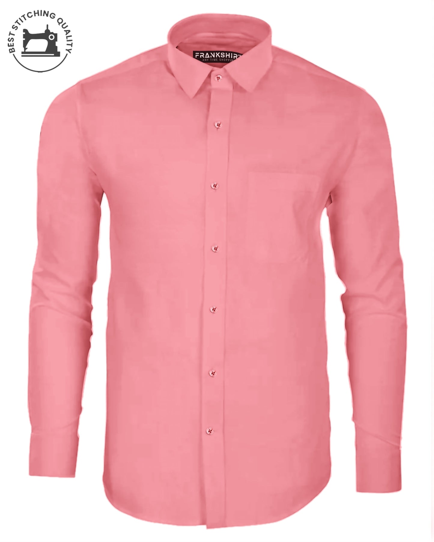 Premium Peech I Formal Shirt I Regular Fit I  Cotton Shirt