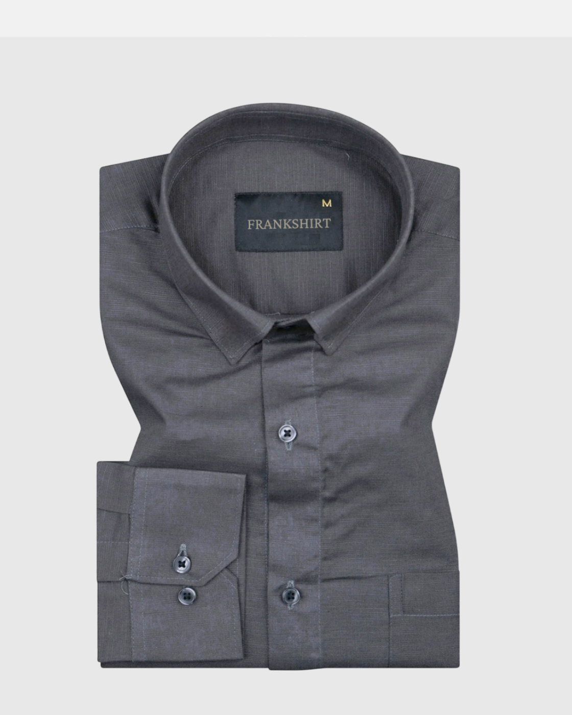 New Linen Shirt for Man (Dark Grey)