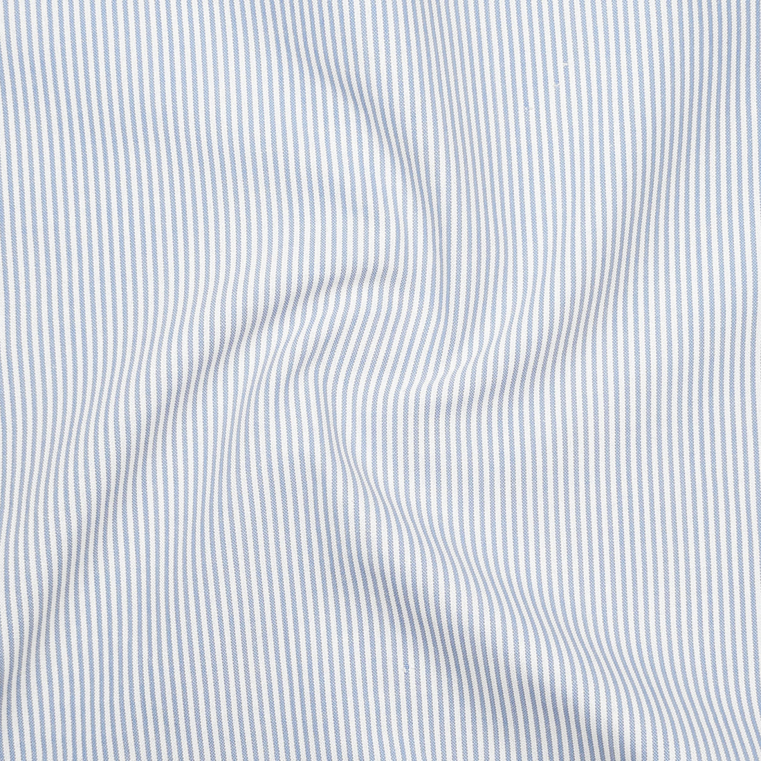 Bold Blue Pinstripe Oxford Shirt For Men
