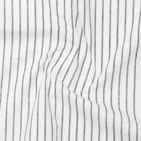 Ivory Ink Pinstripe Linen Shirt