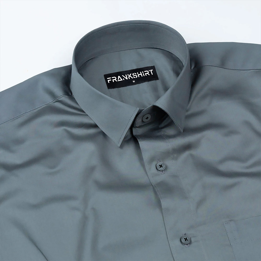 300GSM Premium Satin Shirt Combo for Men (Pink & Teal)