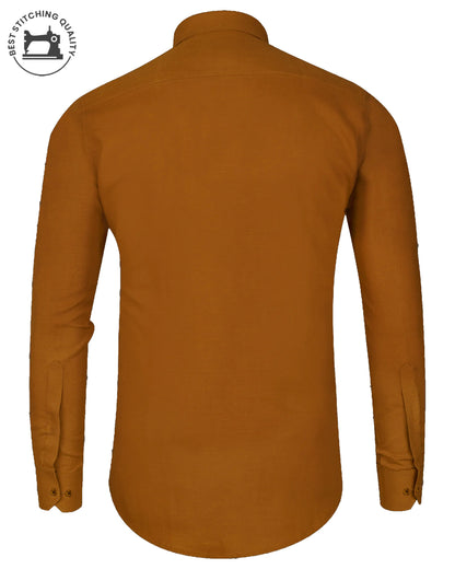 Premium Mustard I Formal Shirt I Regular Fit I Cotton Shirt