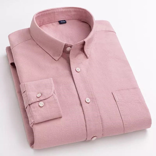 Special Offer Frankshop Cotton Pink Color Shirts For Man