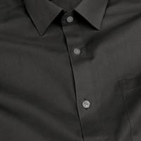 Dark Grey Solid Linen Shirt for Man