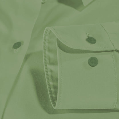 Premium Satin Solid Shirt for Man (Green)