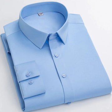 Frankshop Classic Cotton Blend Light Blue Shirt