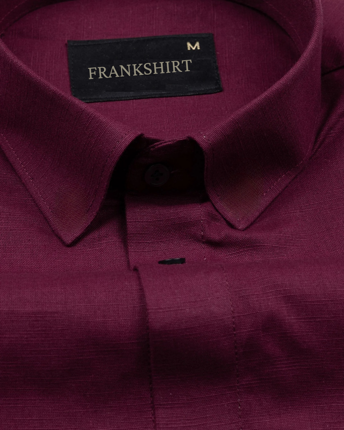 New Linen Shirt for Man (Maroon)