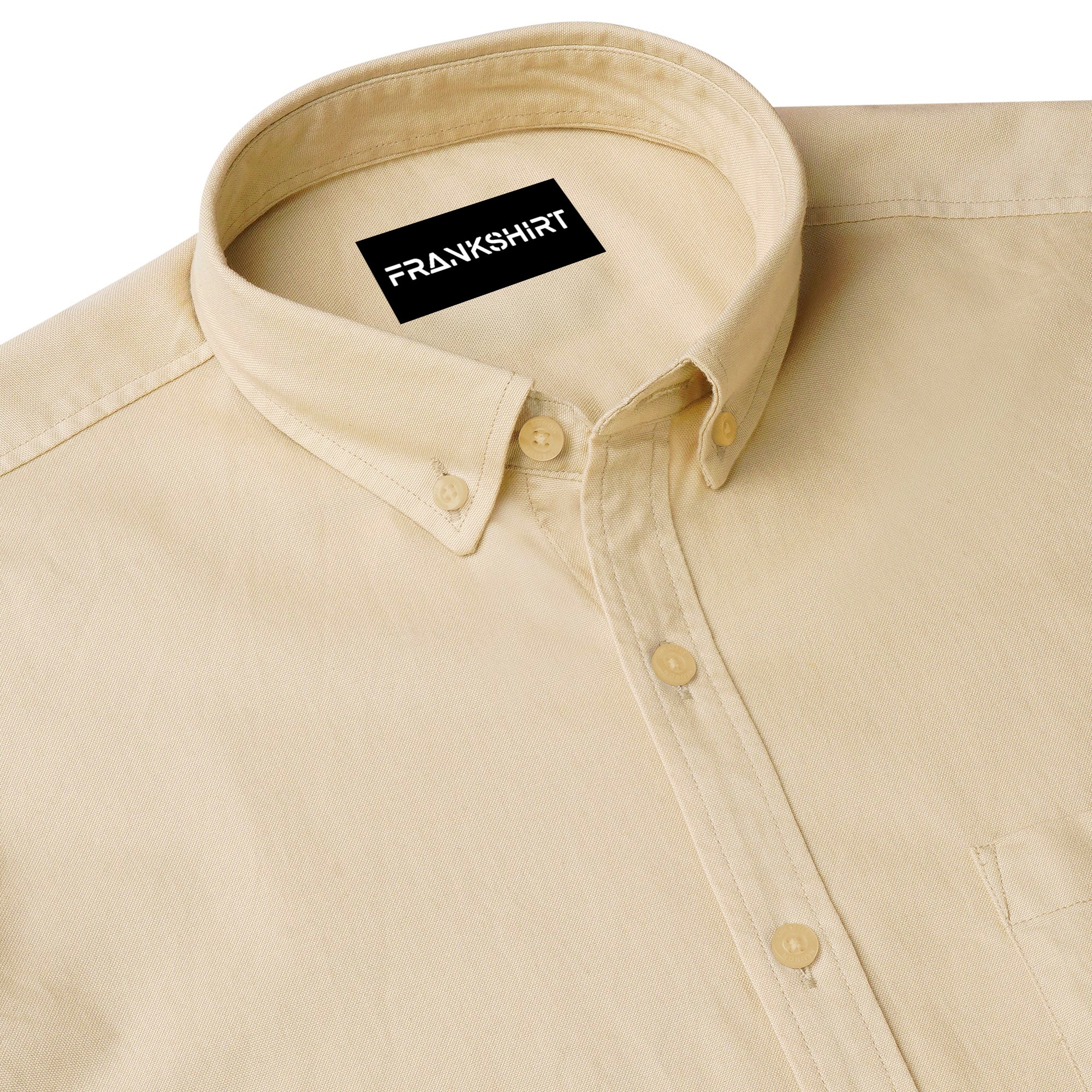 Cream Northface Shirt for Man