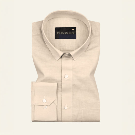 New Linen Shirt for Man (Cream)