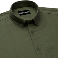 Dark Green Northface Shirt for Man