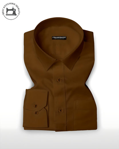 Premium Mehandi I Formal Shirt I Regular Fit I Cotton Shirt