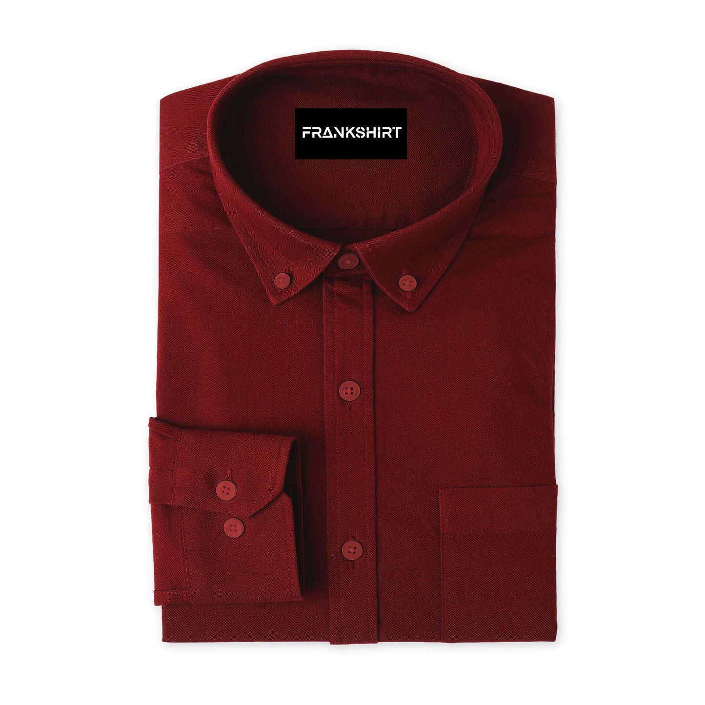 Maroon Northface Shirt for Man