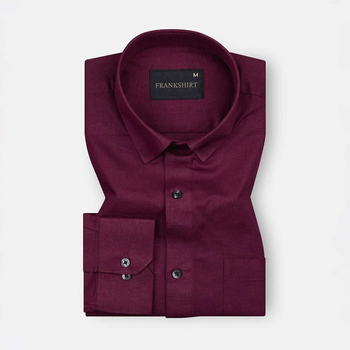 New Linen Shirt for Man (Maroon)