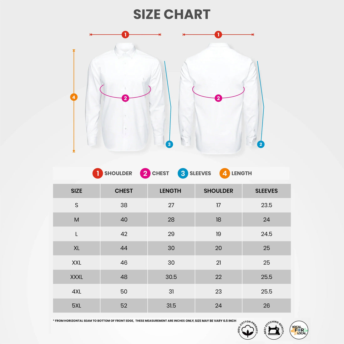 Cotton Blend Solid Shirts Silver