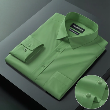 Premium Satin Solid Shirt for Man (New Pista)