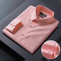 Premium Satin Solid Shirt for Man (Peech)