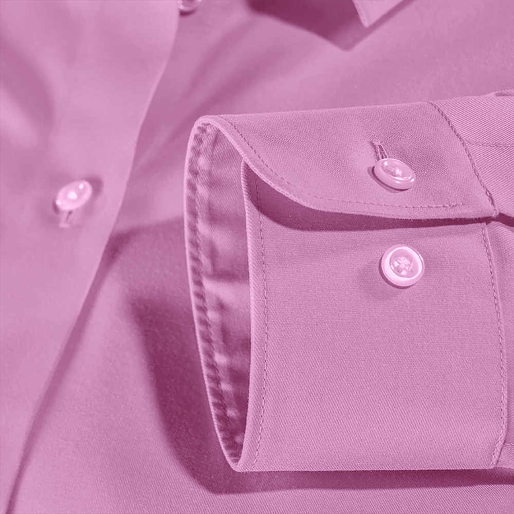 Premium Satin Solid Shirt for Man (Rose Gold)