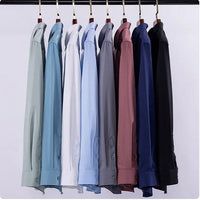 Pack of 2 Premium Satin Shirt for Man (Light Pink and Navy Blue)