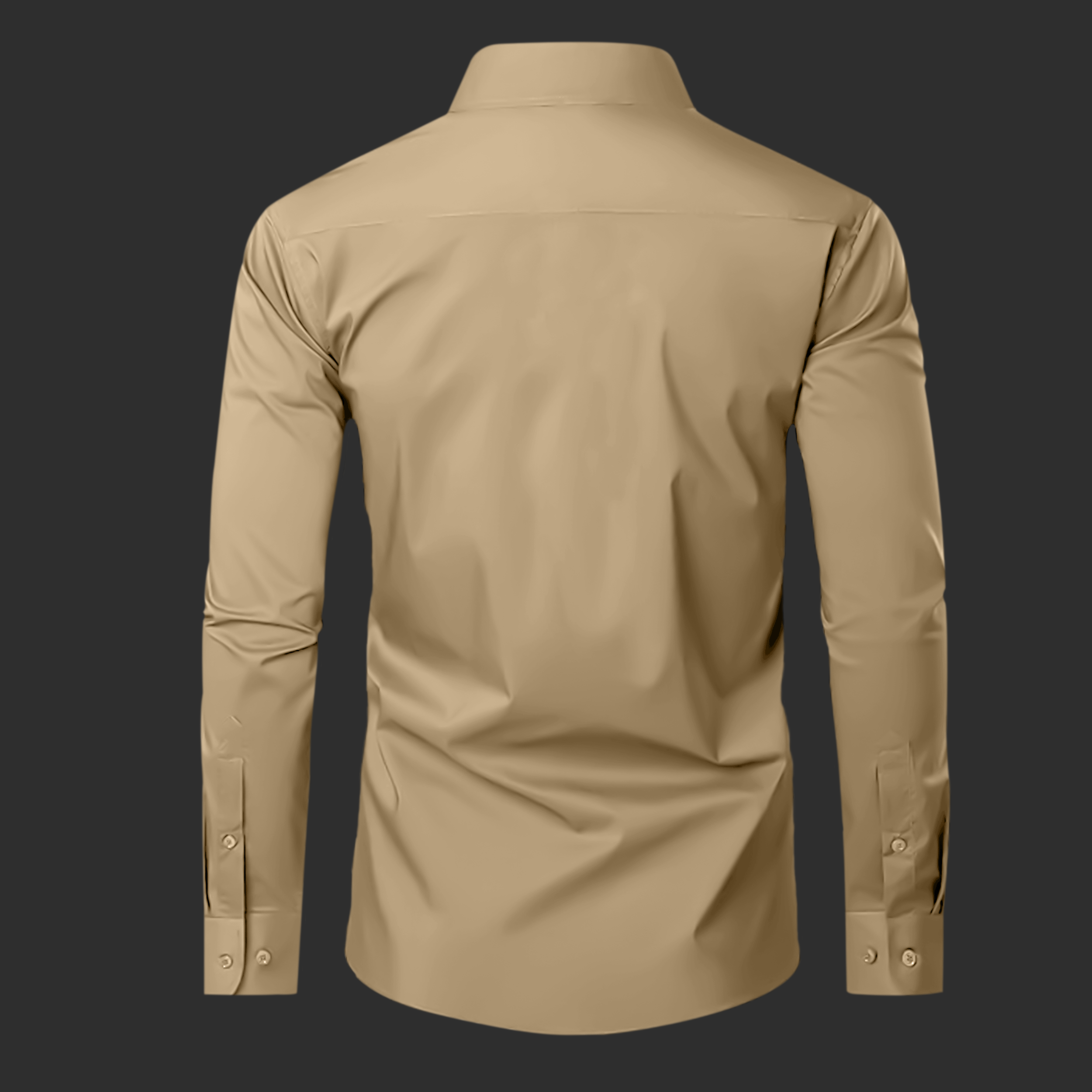 Premium Satin Solid Shirt for Man (Skin Colour)