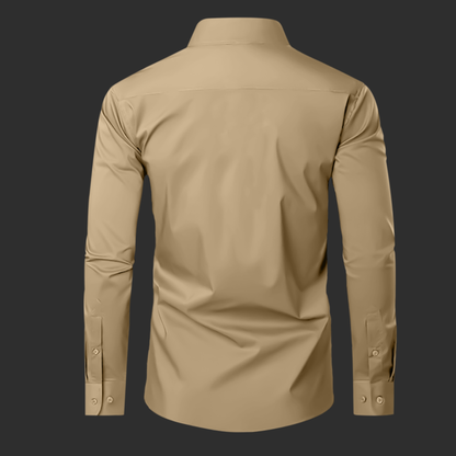 Premium Cotton Solid Shirt for Man (Skin Colour)