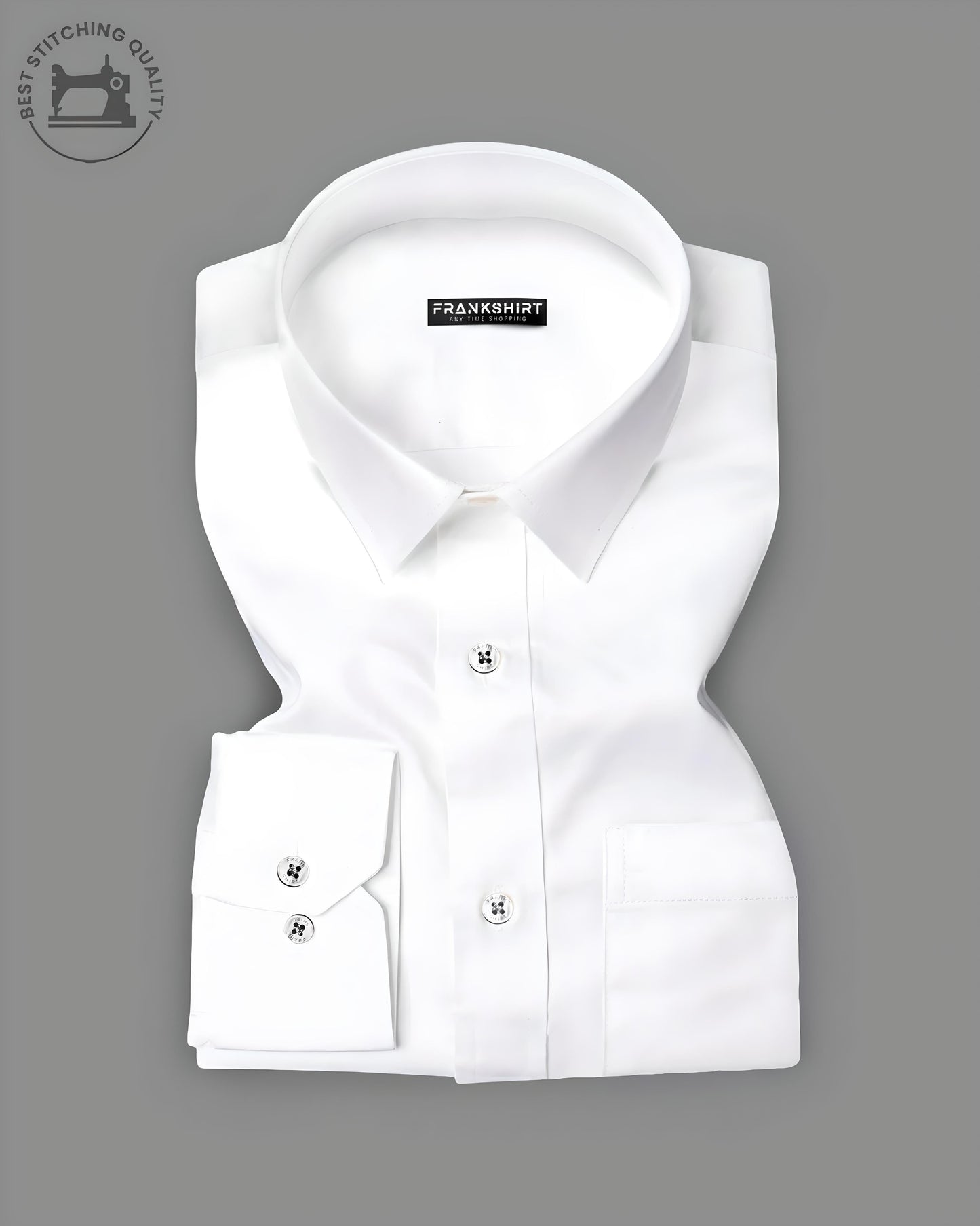 Premium Pearl White I Formal Shirt I Regular Fit I Cotton Shirt