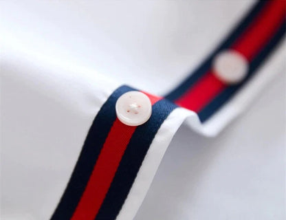 Frankshop White Designer Casual Cotton Shirt for Man