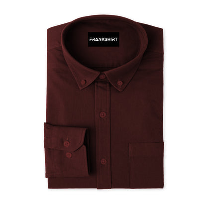 Wine Northface Shirt for Man