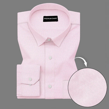 Soft Pink Party Wear Shirt for Men