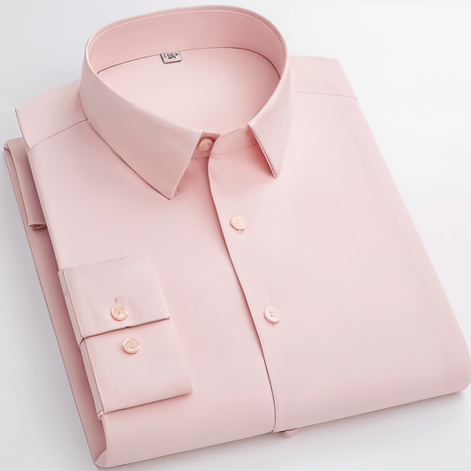 Premium Cotton Blend Solid Shirts (Peech)