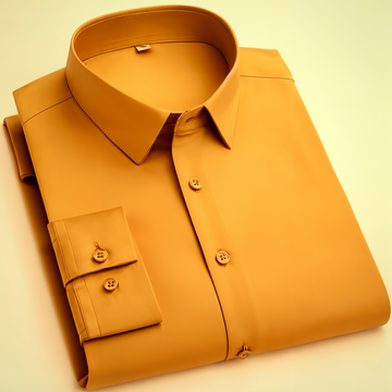 Frankshop Classic Cotton Blend Mustard Shirt