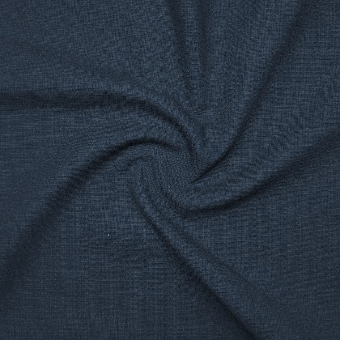 Royal Blue Textured Linen Shirt For Men