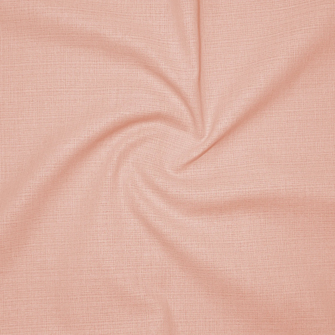 Rose Gold Textured Linen Shirt For Men