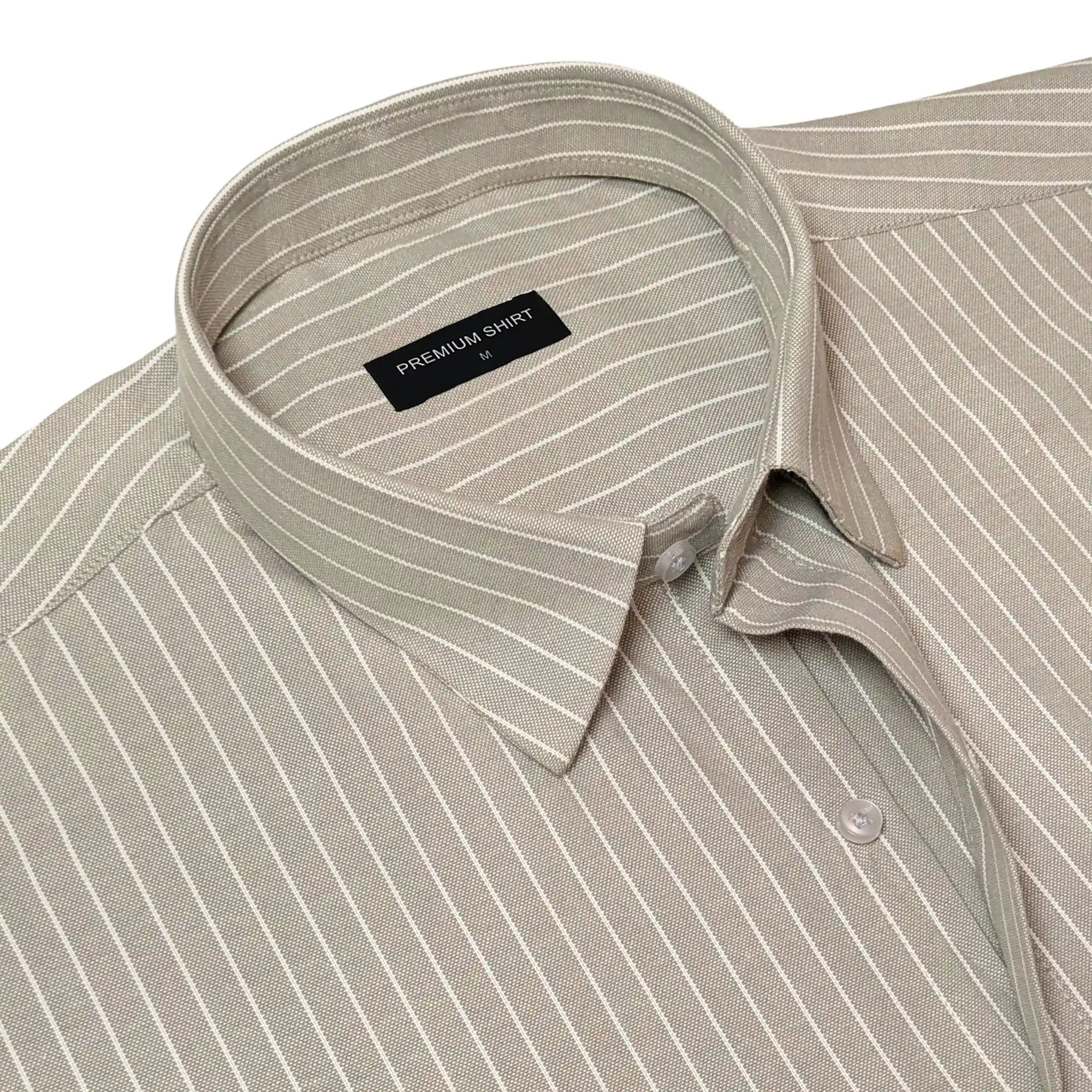 Pista Pinstripe Oxford Shirt For Men